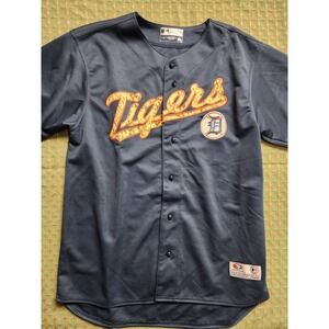 Detroit Tigers MLB Camo Fan Jersey Size LARGE MLB Genuine Merchandise